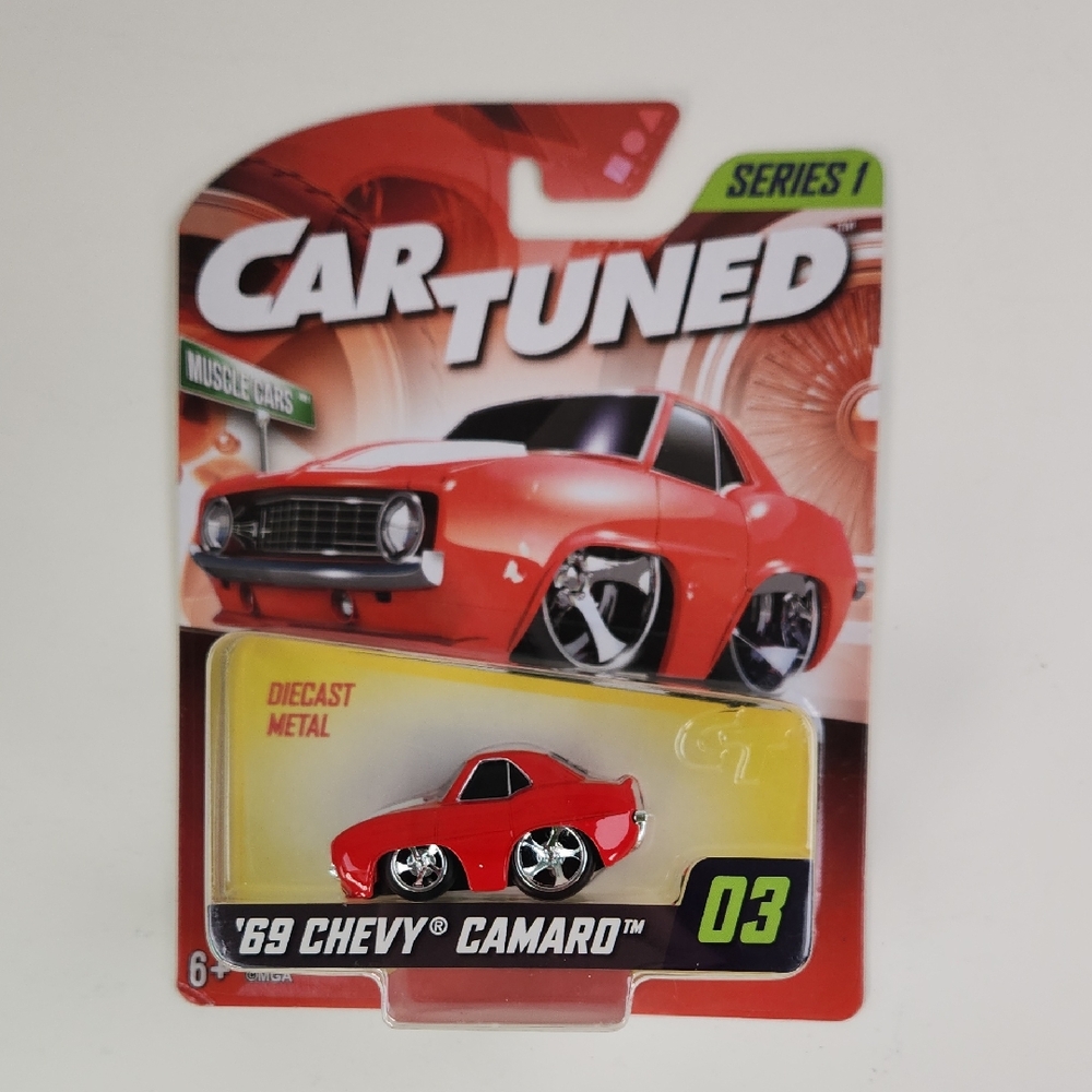 CARTUNED LOWRIDERS, '69 Chevy Camaro, Series 1, #3, NWT